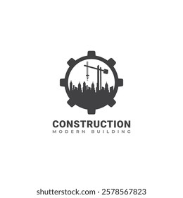 Real Estate, Property and Construction Logo Design for business company logo template