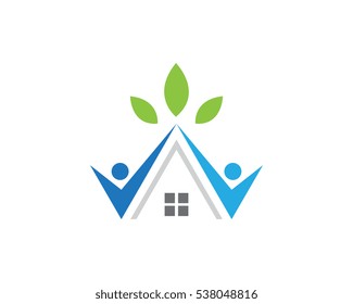 Real Estate , Property and Construction Logo design for business corporate sign