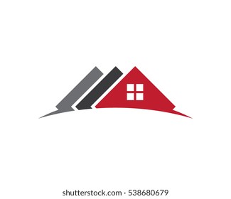Real Estate , Property and Construction Logo design for business corporate sign . Vector Logo .