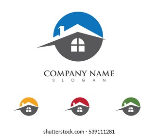 Real Estate , Property and Construction Logo design for business corporate sign