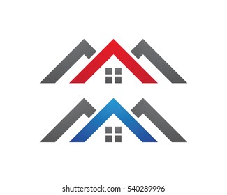 Real Estate , Property and Construction Logo design for business corporate sign . Vector Logo