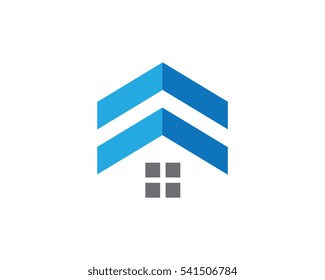 Real Estate , Property and Construction Logo design for business corporate sign . Vector Logo .
