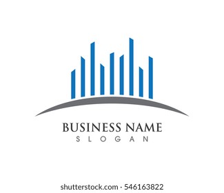 Real Estate , Property and Construction Logo design for business corporate sign . Vector Logo .