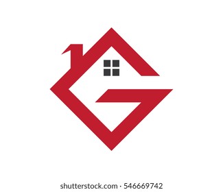 Real Estate , Property and Construction Logo design for business corporate sign . Vector Logo .
