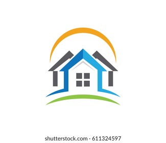 Real Estate , Property and Construction Logo design