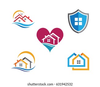 Real Estate , Property and Construction Logo design