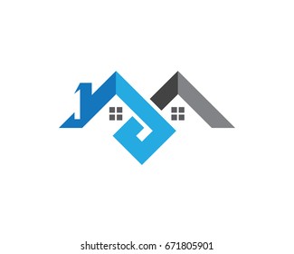 Real Estate , Property and Construction Logo design