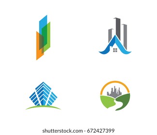 Real Estate , Property and Construction Logo design