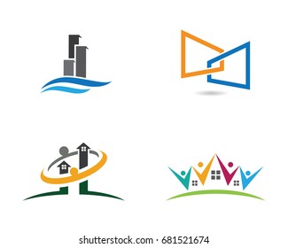 Real Estate , Property and Construction Logo design
