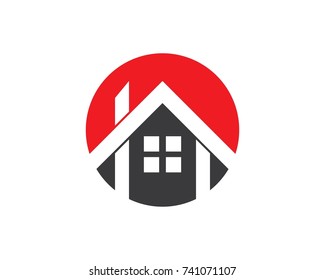 Real Estate , Property and Construction Logo design for business corporate sign . Vector Logo