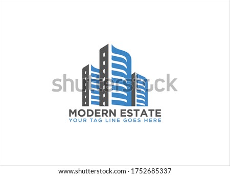 Real Estate , Property and Construction logo design vector icon