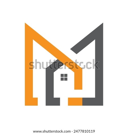 Real Estate  Property and Construction Logo design for business corporate sign . Vector Logo .
