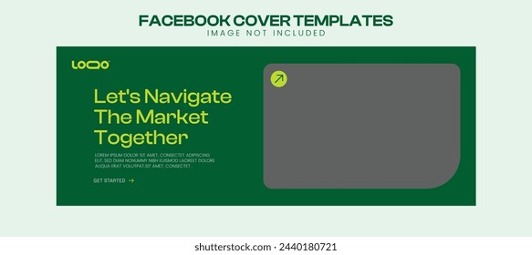 Real estate property Facebook cover template