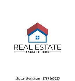 real estate and property logo vector illustration