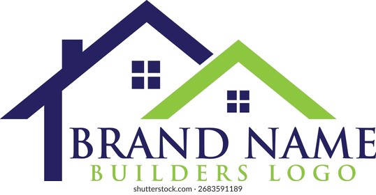 Vetor do logotipo de propriedade imobiliária
