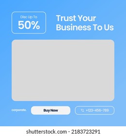 Real Estate Property Social Media Post Template, Modern Home Sale Social Media Promotion, Square flyer Web Banner design minimal Template.