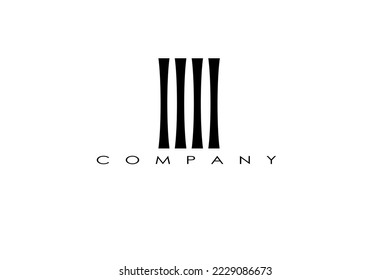 Logo del vector inmobiliario y de propiedad