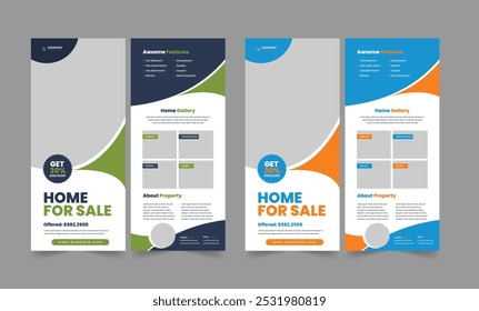 Real Estate Rack Card Design 