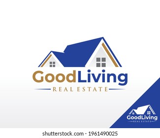 Real Estate and Residence Logo design vector