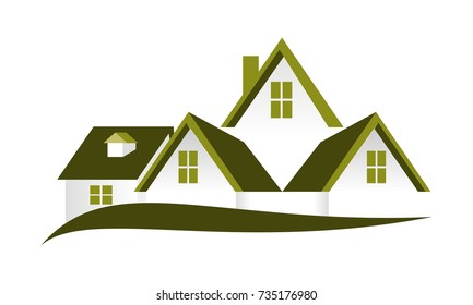 Real Estate Roof Vector