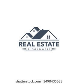 Real Estate Rooftop Logo Design Inspiration 