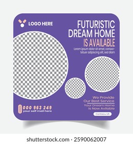 Real Estate Sale Innovative Social Media Post Design