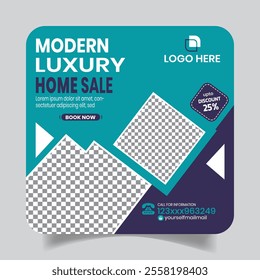 Real Estate Sale Post Design Templates