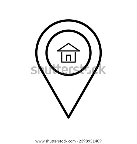 Real Estate set of web icons in line style. Realty icons for web and mobile app. Purchase and sale of housing, property, rental premises, insurance, realty, home loan Editable and Modern Design Icon.