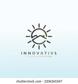 Real Estate Settlement Company Sunny logo design