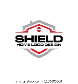 real estate shield logo