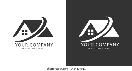 Real Estate Sign Icon Vector