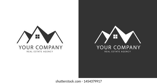 Real Estate Sign Icon Vector