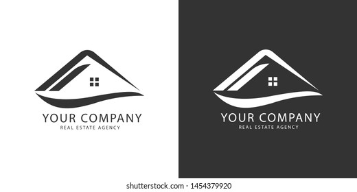 Real Estate Sign Icon Vector