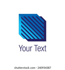 Real Estate Sign Template - Vector Illustration