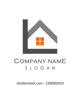 real estate simple logo architecture