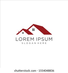 Real estate simple  logo design