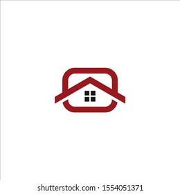 Real estate simple  logo design