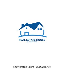 Real Estate simple logo design template