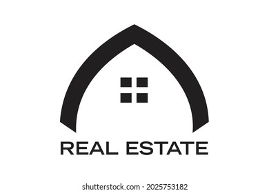 Real Estate simple logo design