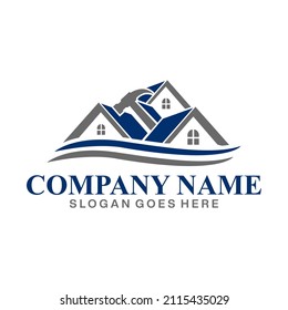 Real Estate simple logo design