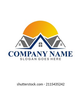 Real Estate simple logo design