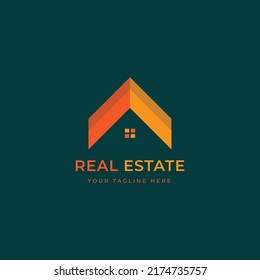 Real Estate simple logo design