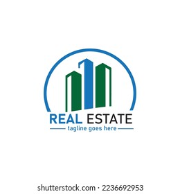 Real Estate simple logo design