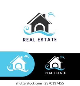 Diseño de logotipo sencillo de Real Estate