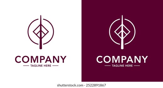 Real estate simple logo design