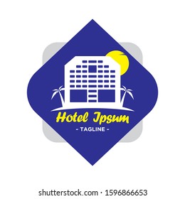 Real Estate Simple Logo Template, Property Development Vector Illustration