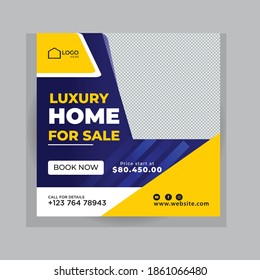 Real Estate Social Media Banner or Web Banner