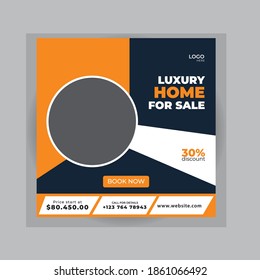 Real Estate Social Media Banner or Web Banner
