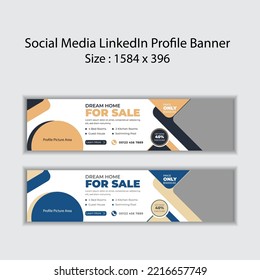 Real estate Social Media Cover photo header design