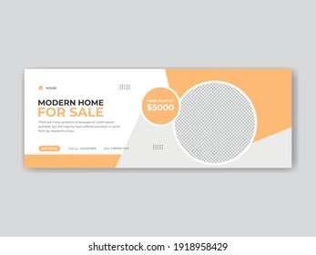 Real estate social media covers Corporate Business promotion and Social media cover banner template ads timeline